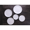 6,7,8,9,10,11,12 inch ceramic dinner plate set set of 7 pieces porcelain flat plate serving plate set for dinning,party